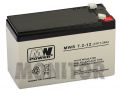 Akumulator MW 12V 7,2Ah 4,8mm MW 7,2-12S