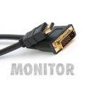 Przewód / Kabel wtyk HDMI  – wtyk DVI HD8 GOLD V1.3b 2m 