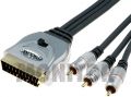 PRZEWÓD / KABEL Prolink Exclusive SCART (Euro) – 3RCA In Out  TCV 7420 1,8m