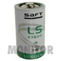 Bateria litowa LS33600 3.6V 17.0Ah Saft D R20  1szt.